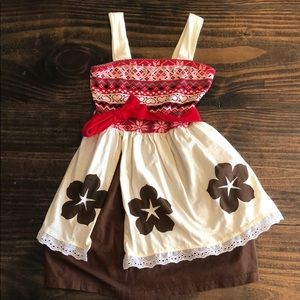 Moana Inspired Play Dress